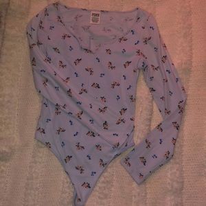 Floral Victoria’s Secret bodysuit